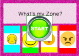 What's my Zone? Identifying emotional regulation Boom Cards