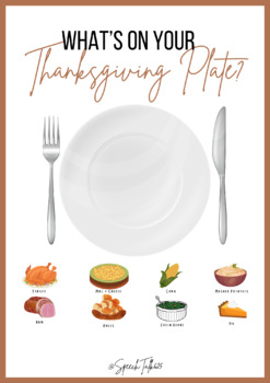Preview of What's on your Thanksgiving Plate?