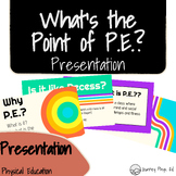 What's the Point of P.E.? Physical Education Presentation Lesson