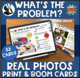 What's the Problem?  Print & Digital Real Photo Cards for Problem Solving