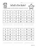 What's the Rule?  Math In Out Boxes and Number Patterns--3
