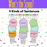 What's the Scoop? 4 Kinds of Sentences