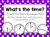 What's the Time? - Classroom Scavenger Hunt (3 games in 1)