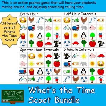 Preview of What’s the Time Scoot Bundle