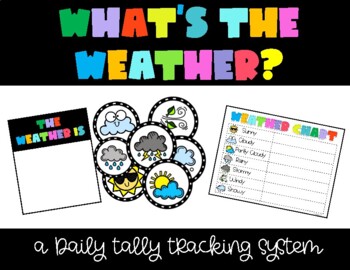 Preview of What's the Weather?- Tally Tracking System