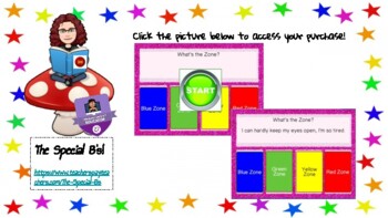 zones of regulation scenario cards teaching resources tpt