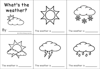 whats the weather a science sight word book printable free tpt