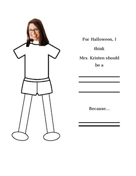 Preview of What should my SLP/Teacher be for Halloween?