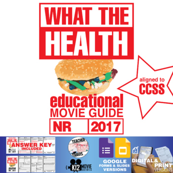 Preview of What the Health Documentary Movie Guide | Questions | Worksheet | Google (2017)