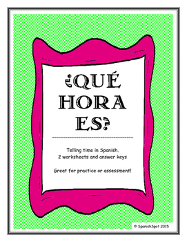 Spanish Readers: ¿Qué hora es? – Creative Teaching Press