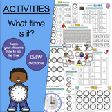 What time it is? ESL Activities (Learn how to tell the time)