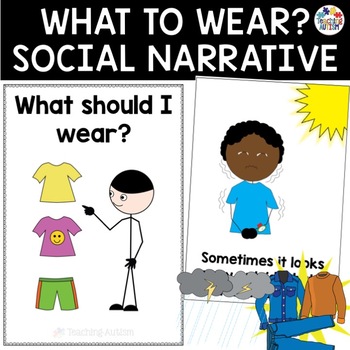 Free Printable Social Story About Choosing What to Wear