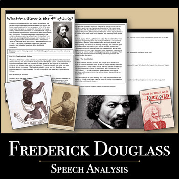 rhetorical analysis of frederick douglass fourth of july speech