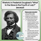 What to the Slave is Fourth of July and Rhetoric