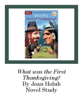 Preview of What was the First Thanksgiving? Who/What Series? Chapter Questions