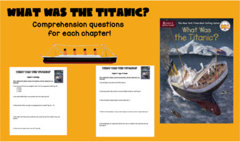 Preview of What was the Titanic? Comprehension Questions