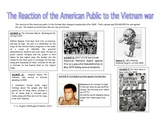 What was the reaction of the American public to the Vietna
