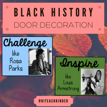 Preview of What we Learn from Black History Door Decoration