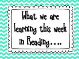 What we are learning in (subject) this week.....