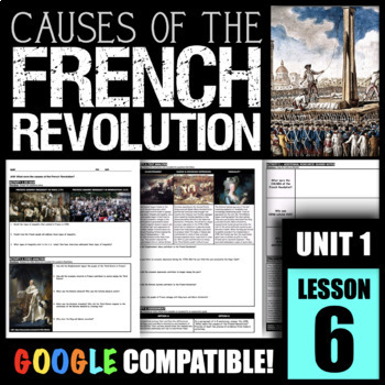 Preview of What were the causes of the French Revolution?