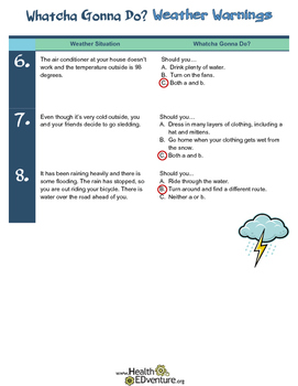 assignment 11 weather safety