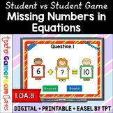 Missing Numbers in Problems Powerpoint Game
