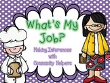 What's My Job: Making Inferences with Community Helpers