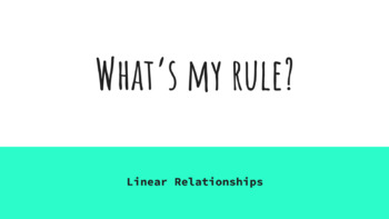 Preview of Whats My Rule?