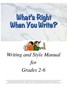 Preview of What's Right When You Write?