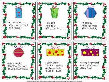 What's Under the Christmas Tree? An Inferencing Activity | TpT