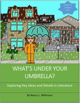 Preview of What's Under Your  Umbrella?  -Key Ideas and Details