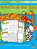 Whats at the Zoo?  Theme Lesson Plan