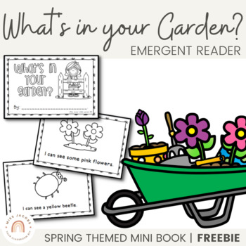 Preview of FREE Spring Emergent Reader | Kindergarten Sight Words