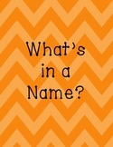 What's in a name?