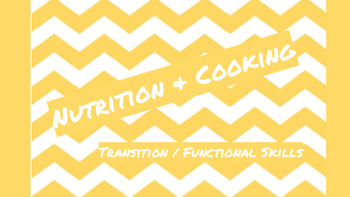 Preview of What's in my Pantry? Cooking Preparation Worksheet