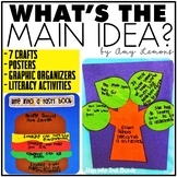Reading Comprehension Activities for Main Idea & Details w
