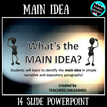 Preview of Main Idea PowerPoint Lesson