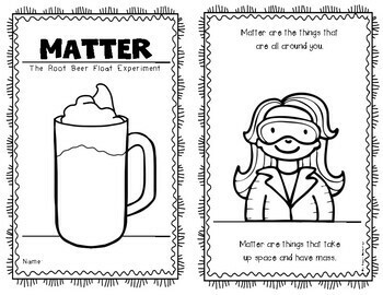 What's the Matter Root Beer Float Experiment Reader Kindergarten