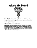 What's the Point? Step 1 Review Decoding Game