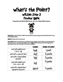 What's the Point? Step 2 Review Decoding Game