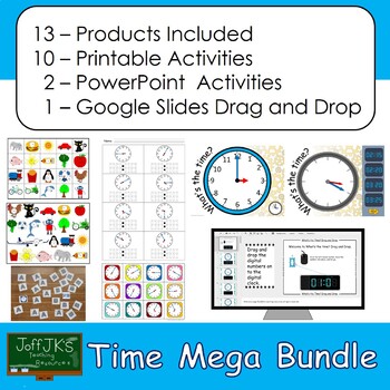 Preview of Whats the Time Mega Bundle