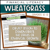 Wheatgrass Object Lesson for Financial Literacy
