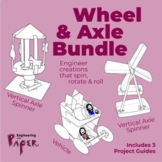 Wheel & Axle Bundle: Vehicle, Horizontal Axle Spinner & Ve