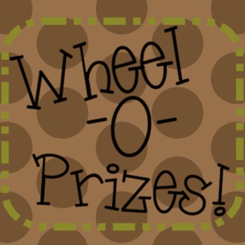 Preview of Wheel-O-Prizes!!  *** Motivation and Rewards *** Smartboard