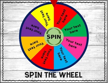 Download Spin The Wheel Spinning Wheel Spinning Wheel Game Royalty-Free  Stock Illustration Image - Pixabay