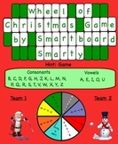 Wheel of Christmas Smartboard Wheel of Fortune Type Lesson
