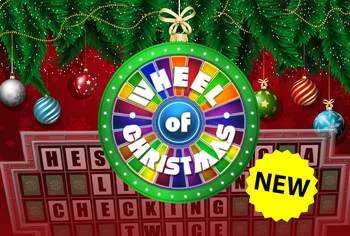 Preview of Wheel of Christmas Powerpoint Game PC & MAC Holiday Family Zoom