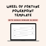 EDITABLE Wheel of Fortune Template (With BONUS rewards slides!)