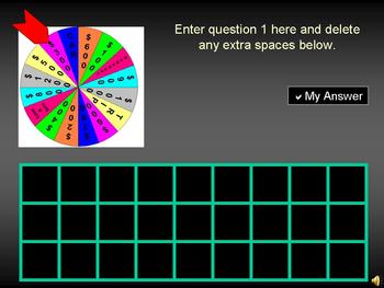 Wheel Of Fortune Powerpoint Game Show Templates Zoom Google Slides