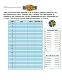 Wheel of Fortune Probability Activity